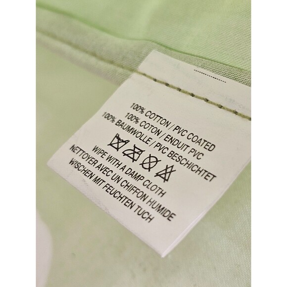 CS Laduree Paris Green Macaron Medium Tote Shopper Bag Vinyl Shopping Bag EUC - Picture 4 of 4